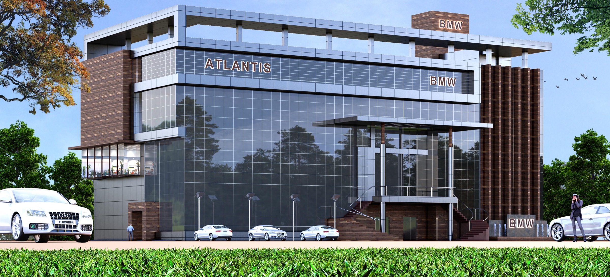 Atlantis Formulations corporate office at BMW House, Jabalpur